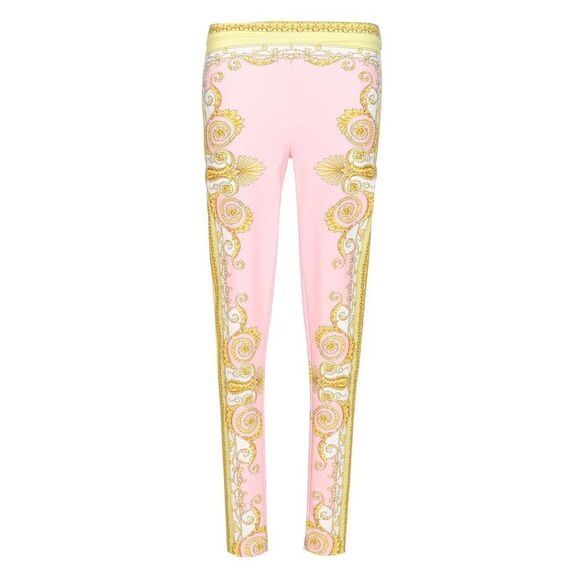 Versace Women Leggings Stampati Primavera Barocco